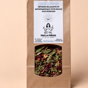 AUBE ROUGE - Tisane crampes menstruelles